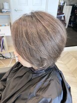 フィーリー ヘア デザイン 太田店(feAry)&nbsp;もうブリーチはいらない脱ブリーチの白髪ぼかしカラー