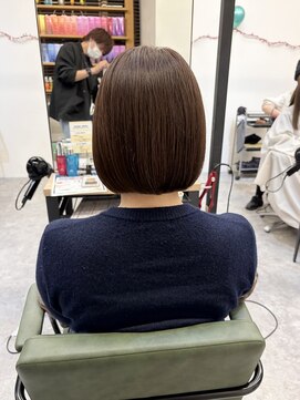 ナチュラル大人ボブ本厚木