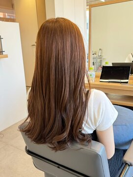 クラップス オル 金沢八景(CLAPS Ore) 追浜顔周りレイヤーカット顔周りカットブリーチなしダブルカラー