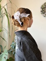 ケイズプラスカラン(HAIR AND MAKEUP K's PLUS calin)&nbsp;カチモリリボンヘア