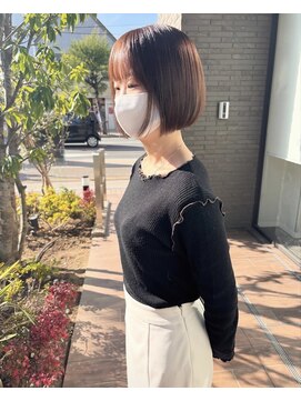 ネン(nen) ボブ×チョコレートブラウン