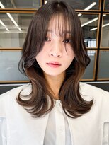 ソア 渋谷(soar) 2Wayバング長め前髪レイヤーカット渋谷髪質改善トリートメント