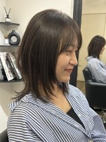 hair salon Zold.&nbsp;縮毛矯正でつくるレイヤースタイル