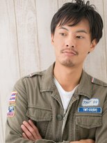 グルーミングサロン バーバー キャッスル 北浦和西口(Grooming salon Barber Castle)&nbsp;40代ダークブラウンくせ毛風フェザーパーマメンズカットa1北浦和