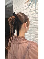 ラメール アヴェダ 西武秋田店(La Melu AVEDA)&nbsp;トレンドのタイトヘア×ツインアレンジ