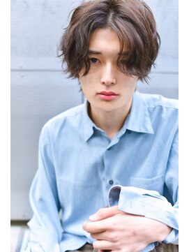 ナイン 麻布十番(NINE) オシャレメンズパーマ＊セミウェット　NINE