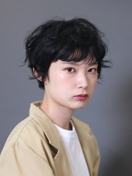 ゴーズゴー 吉祥寺(e)店(go s go) 【吉祥寺駅】ショートカット パーマ ハイライト マッシュ