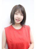 【Un ami】《増永剛大》10代~50代に人気、切りっぱなし風ボブ