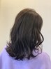 【カット＋高彩度ヘアカラー＋MILBONシステムトリートメント】￥15000