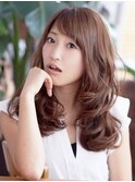 柔らかなフワフワパーマで作る女子力増パーマ☆
