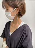 ハイライト＋ショートボブ