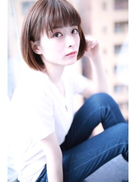 シーラス バイクラウドゼロ(Cirrus by Cloud zero) 大人かわいい小顔ナチュラルボブ【Cirrus by Cloud zero】