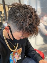 ニューヨークニューヨーク 海老江店(NYNY)&nbsp;ツイストスパイラルパーマ×フェードカット