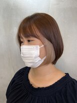 アンダーバーホワイトモデ 河内長野(_WHITE mode)&nbsp;◎イヤリングカラーハイトーンベージュ　河内長野×千代田