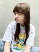 アイティーバイアルバム 松戸店(IT by ALBUM)&nbsp;ストレートロングレイヤー_くびれヘアビタミンカラー_38545