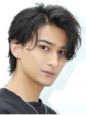 耳掛けかきあげる前髪【ソフトツイスト】