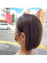 アオゾラヘアー フジサキグウ(AOZORA HAIR FUJISAKIGU) 白髪ぼかしハイライト