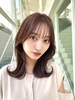 アンアミ シブヤ(Un ami shibuya) 【Unami】池田　大人ミディアム『上品な顔まわり×くびれヘア』