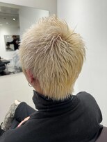 メンズヘアトーキョー 渋谷(MEN'S HAIR TOKYO) 抜きっぱなしブリーチ/スパイキーショート