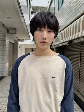 ヒュージ 三軒茶屋(huge) マッシュウルフ/メンズカット/眉毛カット