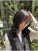 透明感暗髪【円口睦】