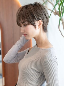 ハバナ 立川(HAVANA) 大人美人ショートショートボブイメチェンオリーブベージュ