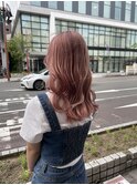 #ピンクカラー#ヘアカラー