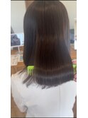 髪質改善ストレート
