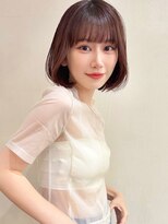 似合わせ小顔レイヤーボブウルフ_銀座/髪質改善