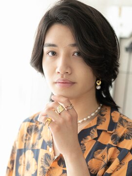 モッズヘア メン 新所沢店(mod's hair men) 20代30代七三分け伸ばしかけワイルドかき上げショートc新所沢