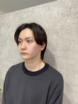 ムースヘアー(Muus hair) ウルフマッシュ×センターパート