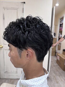 ラボヌールヘアーノーブル 新越谷店(La Bonheur hair noble) メンズカット/ニュアンスパーマ【美髪】【イメチェン】