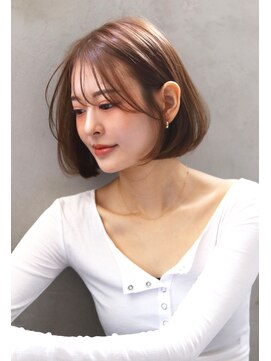 ロゼ 六甲道(ROSE) 【ROSE】大人ボブ＿顔まわりレイヤーカット＿ボブ