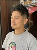 アップバングショート