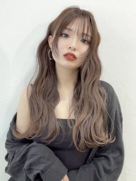 オト(oto) アッシュグレージュ小顔顔まわりレイヤー前髪