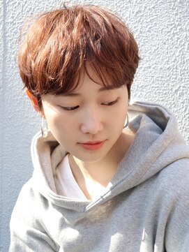 キューズ クラブ(cuz KLUB) 【cuzKLUB】マッシュショート×オレンジカラー＊池袋