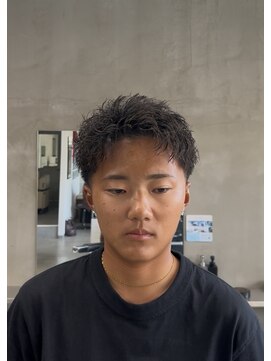 カルテックス(CALTEX) スパイキーショート×テーパーフェード
