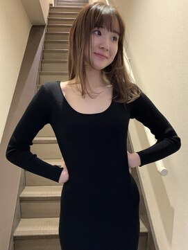 アイヘアー(Ay hair) 透明感ベージュダブルカラーミルクティーグレージュ