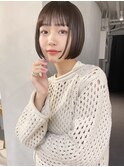 ボブ/切りっぱなしボブ/ぱつっとボブ