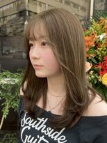 アルメリア 池袋(Arumeria)&nbsp;イルミナカラーでオリーブベージュ透明感抜群赤みをなくすカラー