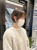 ステアケース 武蔵小杉店(stair:case) 白髪ぼかしホワイトベージュハイライト丸みショート