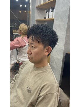 ソイクフ(SOY KUFU) 20代30代40代◎似合わせカット刈り上げスパイキーショートパーマ