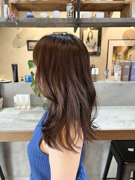 マスカリ(muscali) 黒髪/表参道ハイライト/オリーブグレー/小顔/ココアベージュd56