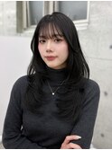 韓国ヘア/レイヤーカット/前髪カット 上野