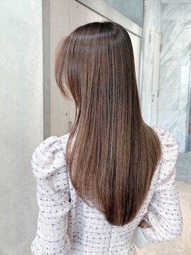 ロンドクレール 川崎(Lond clair) グレーブラウン/ミディアムレイヤー/ダークアッシュ/川崎117