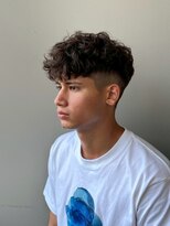 リッチブランドアンドコー(Rich Brand&Co)&nbsp;スパイキーショート　フェード　スペインカール　ルーズパーマ