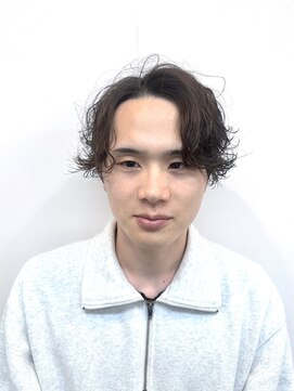 イロ メンズ 成田(iLo) 大人無造作パーマ