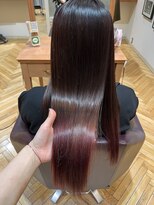 ビーハイブアヴェダ PARCO2店(BEHIVE AVEDA)&nbsp;エンドカラーピンクラベンダー【三橋由奈】