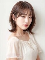 クレム 博多駅店(ChLem) ミディアムレイヤー 艶カラー 顔まわり髪質改善 博多美容室