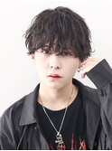 Men'sカット/学割U24カットカラー/眉毛/ニュアンスパーマ/新越谷